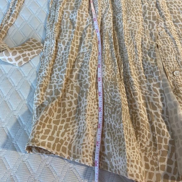 RAILS Alix Reptile Shirt Dress NWT Sz XS - Picture 12 of 16